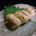 鶏嘉 - ささみ梅しそ200円