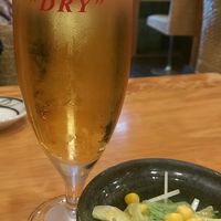 東鮨 新店 - グラスビール(330円）