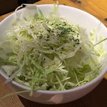 鉄板焼き さんちぇ - 塩だれキャベツ(15.6)