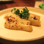 麻布 幸村 - 筍の炭火焼き　(2015/05)