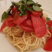クチーナ ヒラタ - ランチpranzoC パスタ：冷製フルーツトマトのフェデリーニ