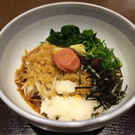 七福 弁天庵 - 梅おろし蕎麦 ＋ 100円で 新蕎麦に