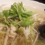 Hitosuji - ランチセット980円！麺　塩ねぎそば