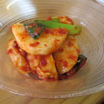 サランチェ - 2015/6　パーティープラン　山芋キムチ⑧