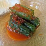 サランチェ - 2015/6　パーティープラン　きゅうりのキムチ⑨