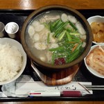 韓国料理 二階屋 - 2015.6.27。半参鶏湯600円