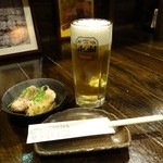 Shodai Takumi - 2015年3月　生ビール【19時までの注文で180円】