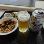宮島ロープウェイ レストラン - 缶ビール＆おつまみ：500円