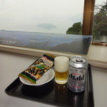 宮島ロープウェイ レストラン - ちょっと天気が悪くて残念…