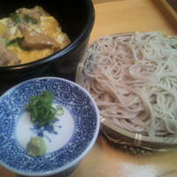 とんかつ & 焼鳥 An - 今週のおすすめランチ「親子丼とざるそば」