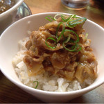 まるたん - トンピリセット〜(＾.ｰ^)ノ¥900円（黒ごま担々麺＋とんぴりライス）