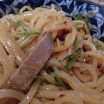 麺処 三鈷峰 - 混ぜた後