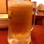 中国旬菜房 幸月 - 生ビール