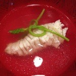 へっつい - クジの吸い物