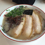長崎楼 - 2015年6月中旬 ラーメン大盛 ¥600+100