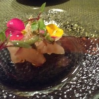 旬亭 なか川 - お洒落なヒラメのカルパッチョ