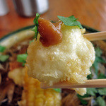 蕎麦 つづら - 鱧の天ぷらと梅肉！