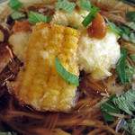 蕎麦 つづら - コーンと鱧の天ぷら～