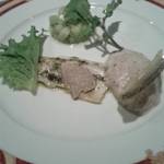 マッシュルーム - 鮎と夏トリュフのムース