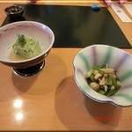 懐石料理さとし - 昼の玉手箱　お通し？前菜？