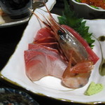 阿部旅館 - 夕食　さしみ