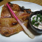 阿部旅館 - 夕食　焼き魚