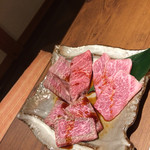 炭火焼肉　萬まる - 特選3種盛り合わせ