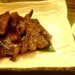 和っ家 - (2015年5月再訪問)和っ家 人気メニューの豚タンの塩焼き レモンソースがさっぱりしてていい感じですね。  fromグリーンロール