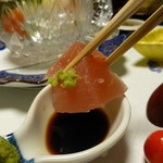 坐忘庵 - マグロは分厚く切ってある