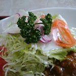 Pierre - 新鮮野菜　ドレッシングに胡椒少し掛かっています