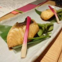 京都石塀小路豆ちゃ 有楽町 - すずきの付け焼き