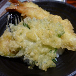 ここ一軒で山口県 アンド吉祥 - 天ざるそば（温）（第三回訪問）