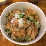 鶏白湯らあめん ハイカラ - から揚げ丼