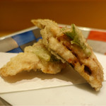 鮨 土方 - 鰯の天ぷら☆