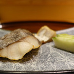 鮨 土方 - 太刀魚と、かりもり漬け