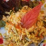 エパレット - 要予約南インドヴェジコース（ムングダールのサラダ）