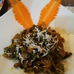 エパレット - 要予約南インドヴェジコース（オクラとピーナッツのポリヤル）