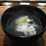 もり山 - 2015.6)はもと冬瓜とみょうがのお椀