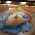 もり山 - 2015.6)甘海老の握り