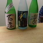 もり山 - 2015.6)日本酒３種