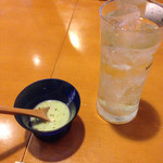 かく田 - ほうれん草冷製スープ