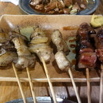 串物（レバ、豚バラ、豚トロ）