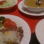 シエラスコ&エビカレー