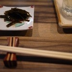 しゅはり - 日本酒とアテにピッタリのお通しッス。