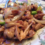 中国菜家 季璃香 - 豚肉としめじの炒め
