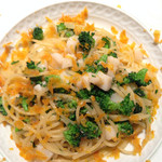 ラ ソスタ - イタリア産カラスミのパスタ  真上から撮影