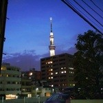 しゅはり - 店舗前からはスカイツリーも観える絶好隠れ家？