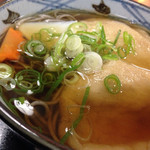 浪花　ふじよし - きつねそば(620円)を頂きました。