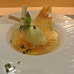 saveur - パイナップルのコンポートシャンパーニュ仕上げ