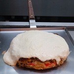 源亀 - 雪見ソースお好み焼き